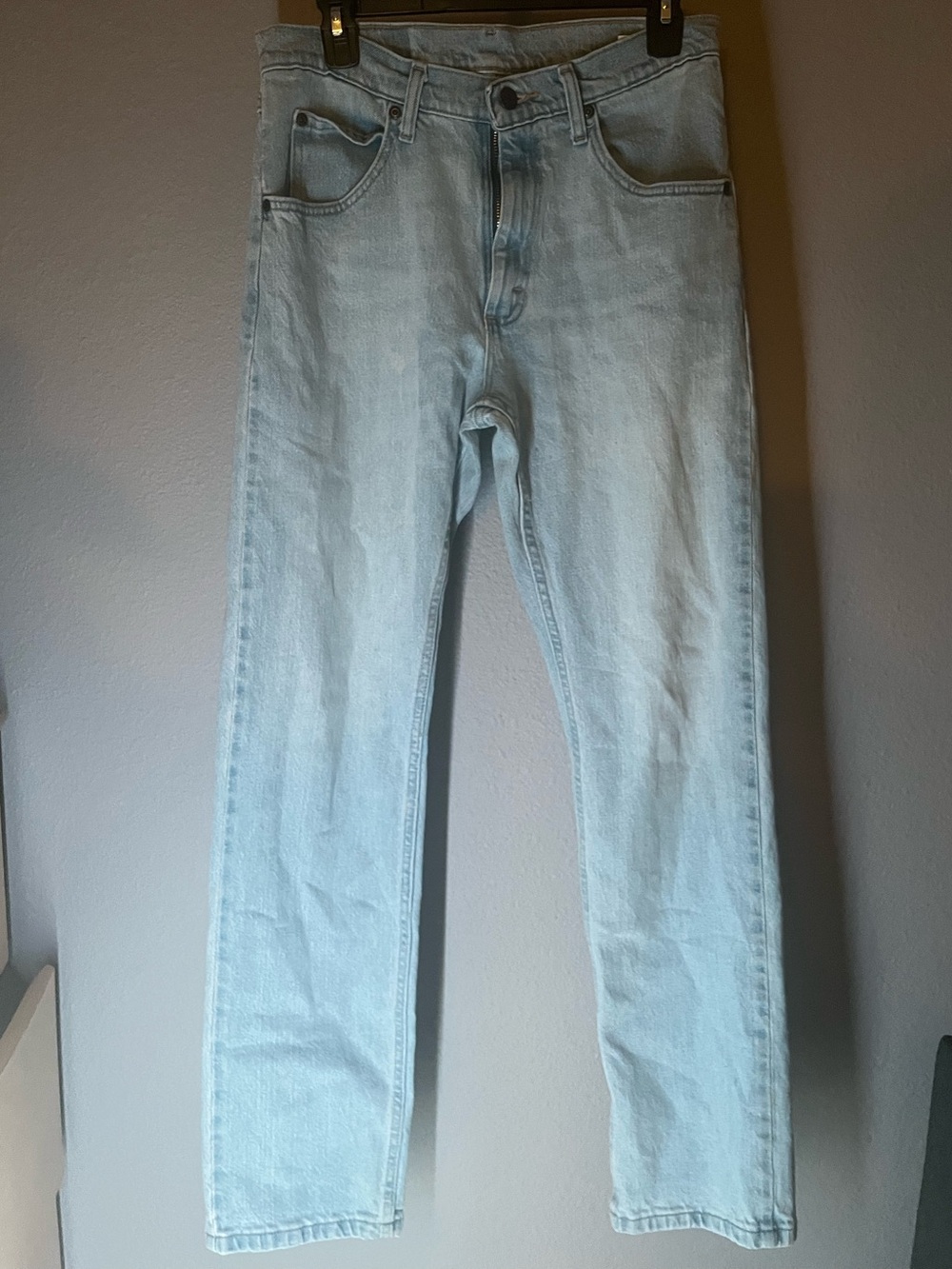 Light Blue Men’s Straight Jeans